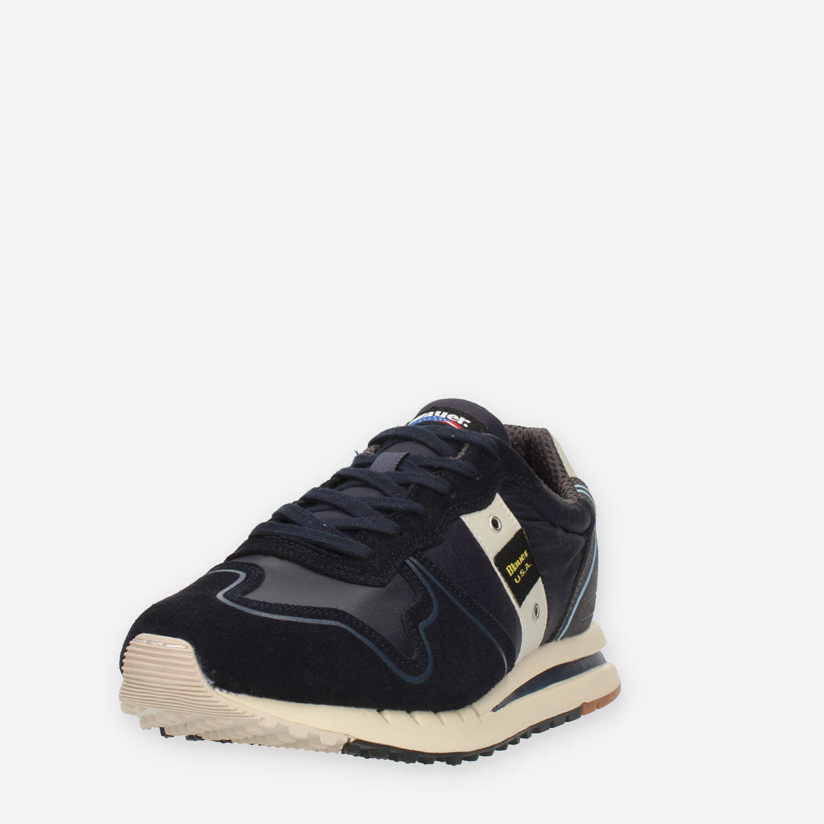 Blauer Quartz Sneakers da uomo blu e grigie