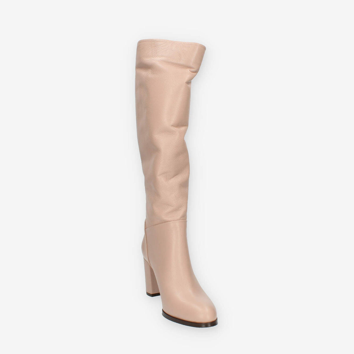 Albano Stivali da donna beige con tacco