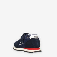 Sun 68 Boy's Tom Solid (Kid) Sneakers da bimbo blu