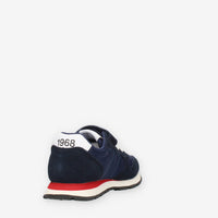Sun 68 Boy's Tom Solid (Kid) Sneakers da bimbo blu