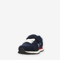 Sun 68 Boy's Tom Solid (Kid) Sneakers da bimbo blu