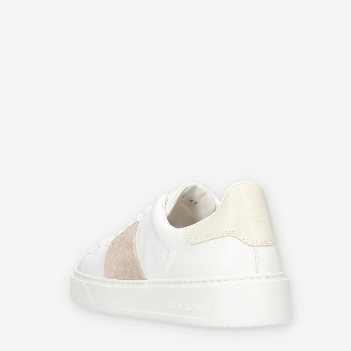 Woolrich Sneakers basse da uomo bianche e beige