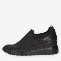 Enval Soft Slip on nere con zeppa