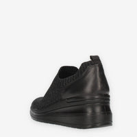 Enval Soft Slip on nere con zeppa