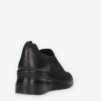 Enval Soft Slip on nere con zeppa