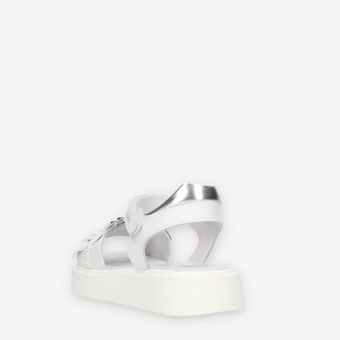 Nero Giardini Sandali bianchi con glitter