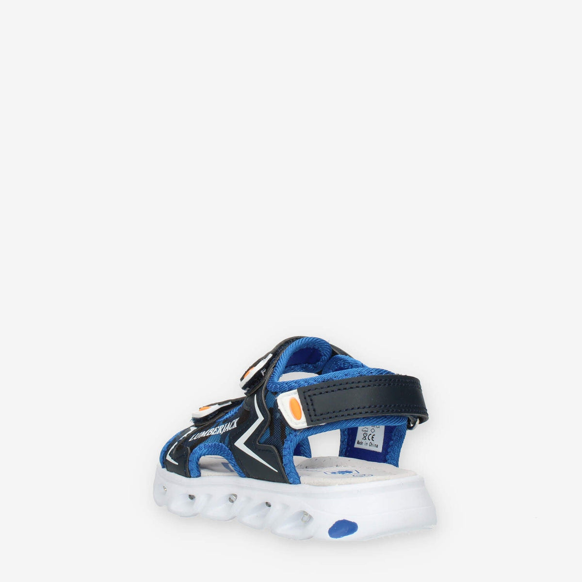 Lumberjack Marley Sandali da bimbo blu con le luci