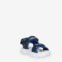 Lumberjack Marley Sandali da bimbo blu con le luci