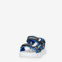 Lumberjack Marley Sandali da bimbo blu con le luci