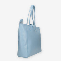 Nero Giardini Borsa modello shopping in pelle azzurra