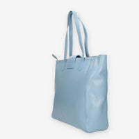 Nero Giardini Borsa modello shopping in pelle azzurra