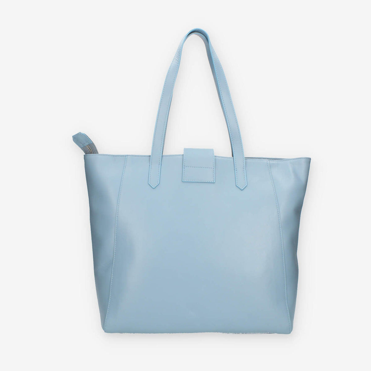 Nero Giardini Borsa modello shopping in pelle azzurra