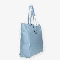 Nero Giardini Borsa modello shopping in pelle azzurra