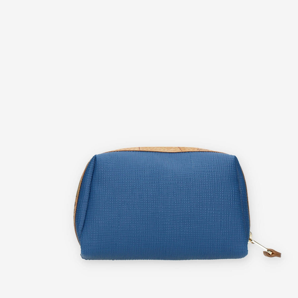 Alviero Martini Prima Classe Beauty case piccolo blu e Geo Classic