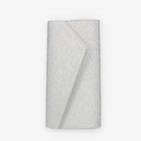 Scarlett Pochette da donna glitterata argento