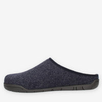 Enval Pantofole in feltro blu
