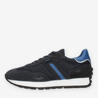 Nero Giardini Sneakers basse blu da uomo con dettagli avio