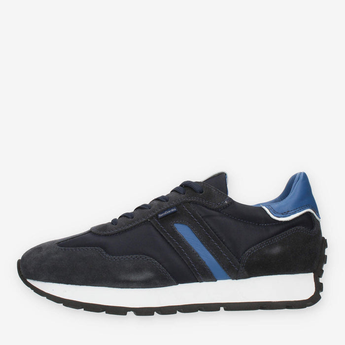 Nero Giardini Sneakers basse blu da uomo con dettagli avio