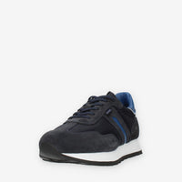 Nero Giardini Sneakers basse blu da uomo con dettagli avio
