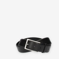 Guess Cintura da uomo nera con fibbia rettangolare