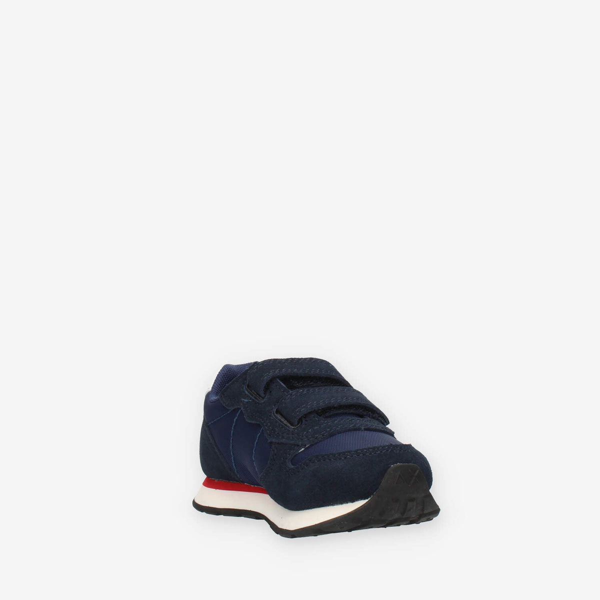 Sun 68 Boy's Tom Solid (Baby) Sneakers blu da bimbo con strappi