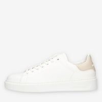 Woolrich Sneakers basse bianche e beige da uomo