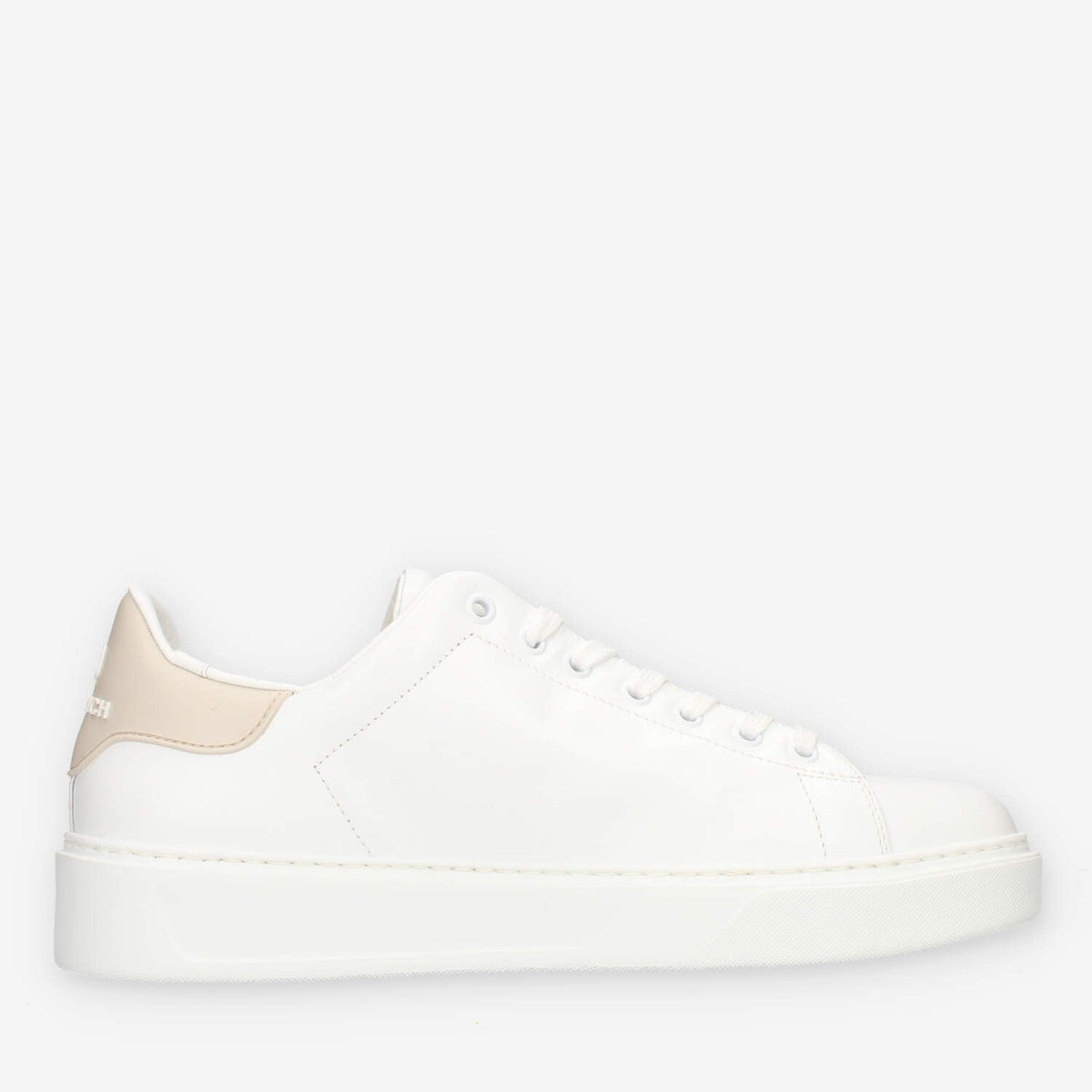 Woolrich Sneakers basse bianche e beige da uomo