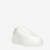 Woolrich Sneakers basse bianche e beige da uomo