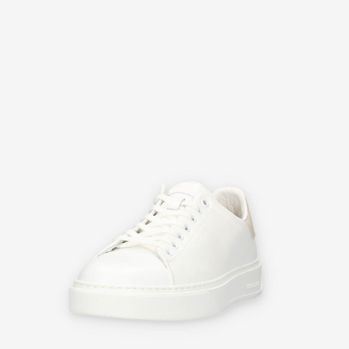 Woolrich Sneakers basse bianche e beige da uomo