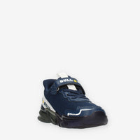 Bull Boys Spinosauro Sneakers blu da bimbo con luci