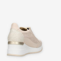 Melluso Marika P Sneakers beige con zeppa