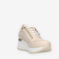 Melluso Marika P Sneakers beige con zeppa