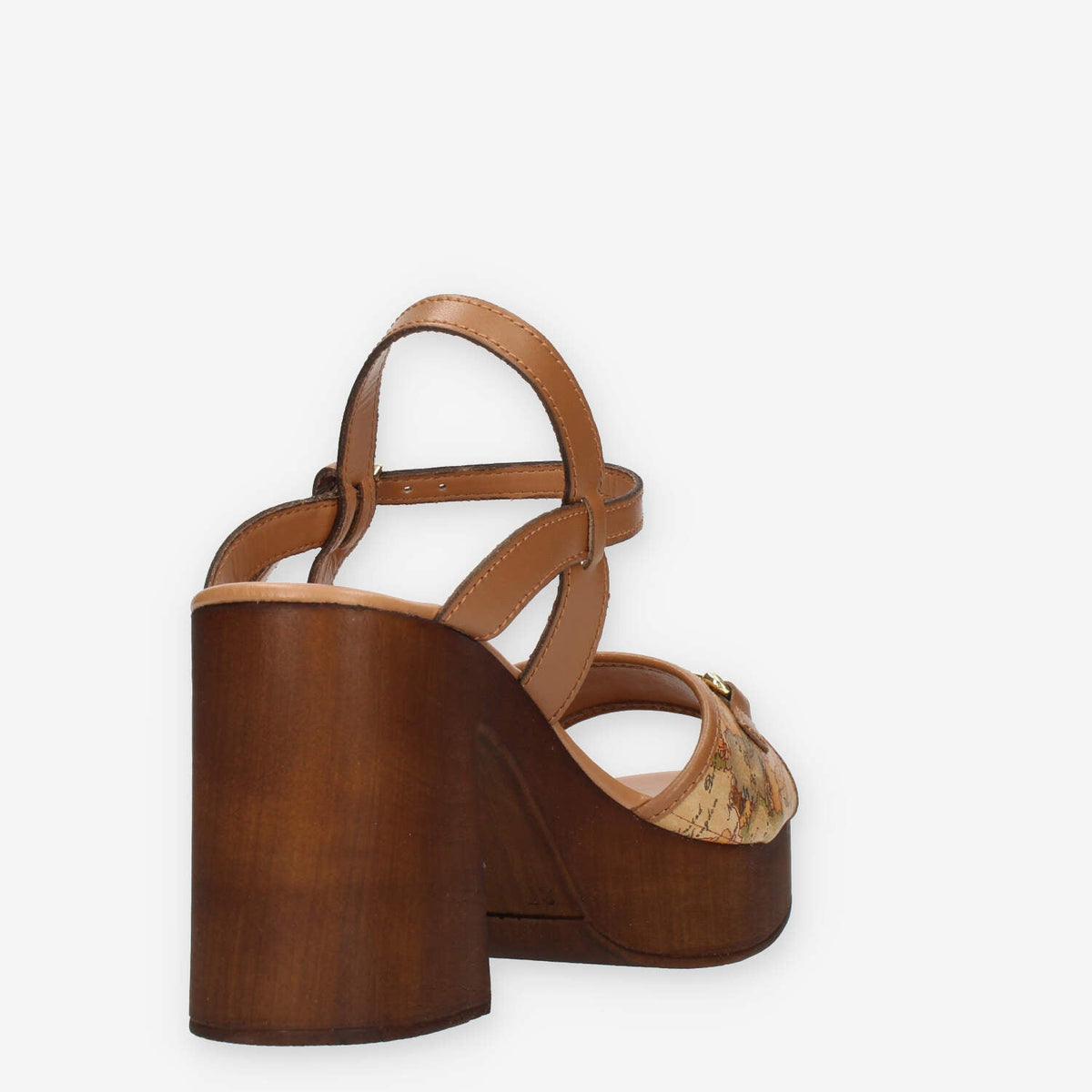 Alviero Martini Prima Classe Sandali cuoio e Geo Classic con tacco