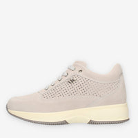 Lumberjack Raul Sneakers traforate in camoscio bianco sporco