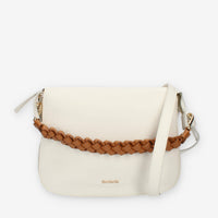 Nero Giardini Borsa a tracolla in pelle beige chiaro