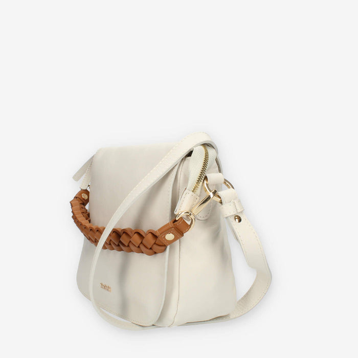 Nero Giardini Borsa a tracolla in pelle beige chiaro