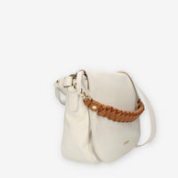 Nero Giardini Borsa a tracolla in pelle beige chiaro