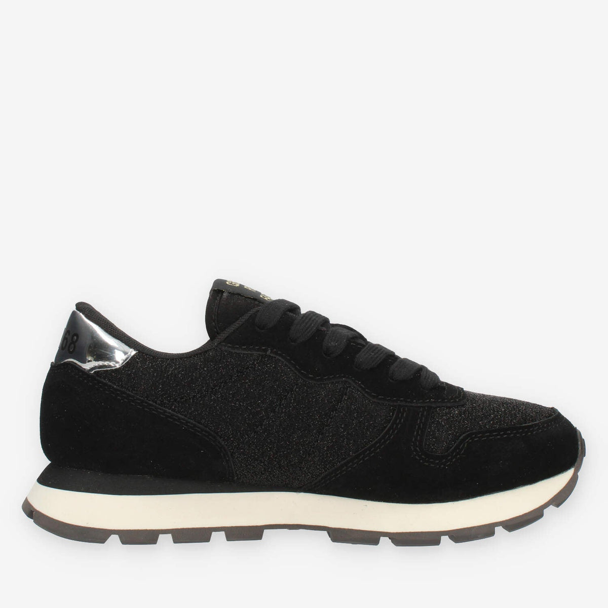 Sun68 Ally Glitter Sneakers nere da donna