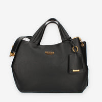 Guess Zed Borsa a spalla a 3 scomparti nera
