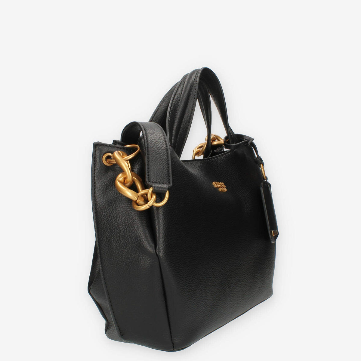 Guess Zed Borsa a spalla a 3 scomparti nera