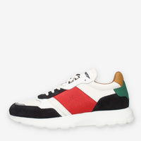 La Martina Sneakers da uomo blu bianche rosse e versi