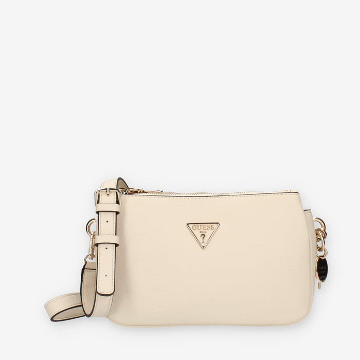 Guess Kersti Mini Borsetta a tracolla a 3 scomparti beige