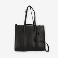 John Richmond Kuzon Borsa shopping nera e oro con charm