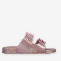 Colors of California Bio Sandali scalzati glitterati lilla