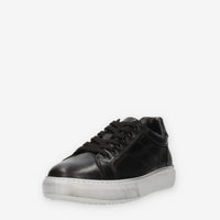 Nero Giardini Sneakers nere da uomo con fondo grigio