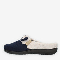 Clia Walk Fly Ciabatte da donna profumate blu e panna