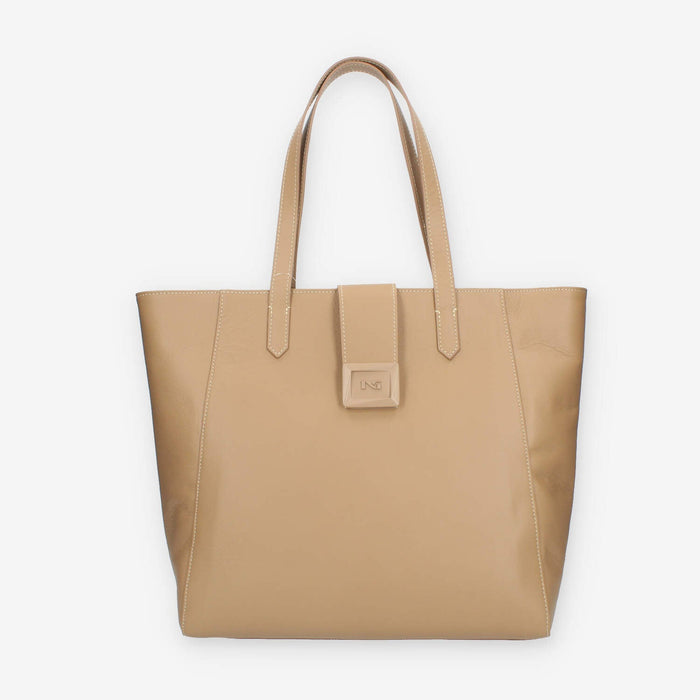 Nero Giardini Borsa modello shopping in pelle cuoio