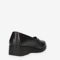 Enval Soft Slip on da donna nere con elastico