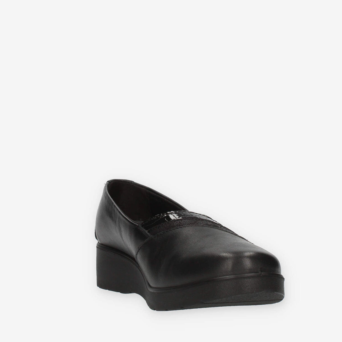 Enval Soft Slip on da donna nere con elastico