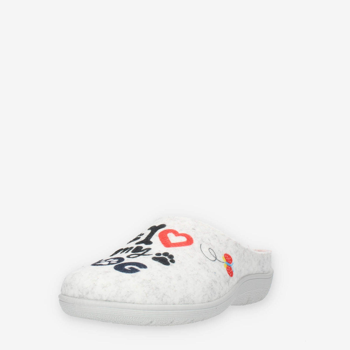 Clia Walk Happy Ciabatte da donna grigie